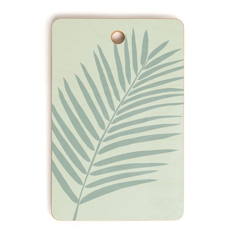 Daily Regina Designs Palm Leaf Sage Cutting Board Rectangle