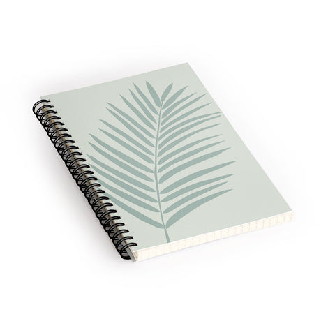 Daily Regina Designs Palm Leaf Sage Spiral Notebook