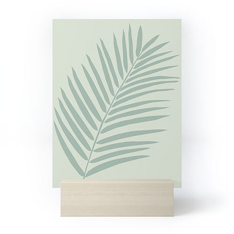 Daily Regina Designs Palm Leaf Sage Mini Art Print