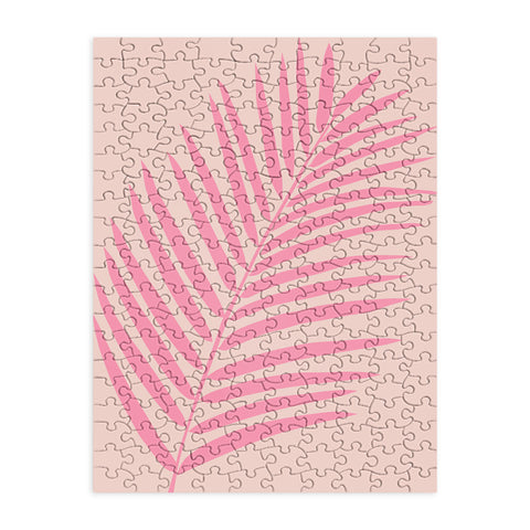 Daily Regina Designs Pink And Blush Palm Leaf Puzzle