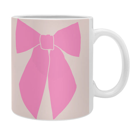 Daily Regina Designs Pink Bow Coffee Mug
