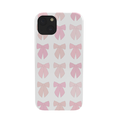 Daily Regina Designs Pink Bows Preppy Coquette Phone Case
