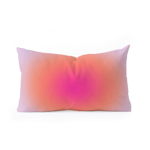 Daily Regina Designs Vintage Colorful Gradient Oblong Throw Pillow