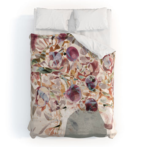 Dan Hobday Art Blooms 1 Duvet Cover