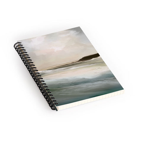 Dan Hobday Art Sennen Cove Spiral Notebook