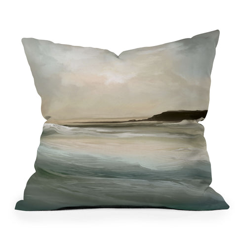 Dan Hobday Art Sennen Cove Throw Pillow