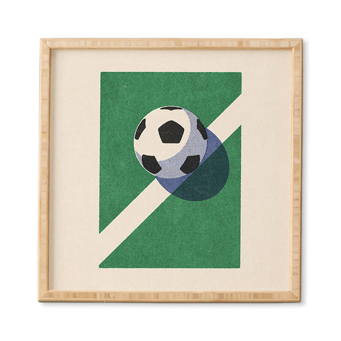 Daniel Coulmann BALLS Football II Framed Wall Art