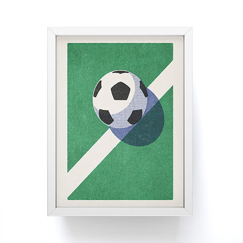 Daniel Coulmann BALLS Football II Framed Mini Art Print