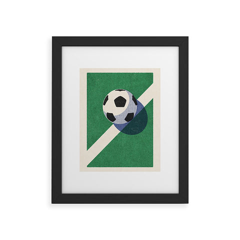 Daniel Coulmann BALLS Football II Framed Art Print