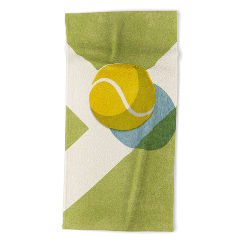Daniel Coulmann BALLS Tennis Grass Court Beach Towel