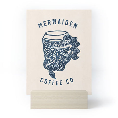 Dash and Ash Mermaiden Coffee Co Mini Art Print