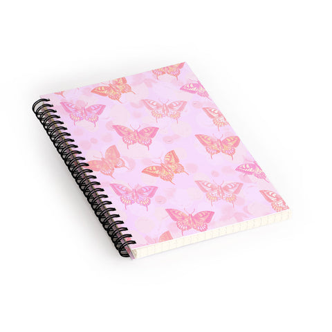 Dash and Ash Signs of Summer Spiral Notebook