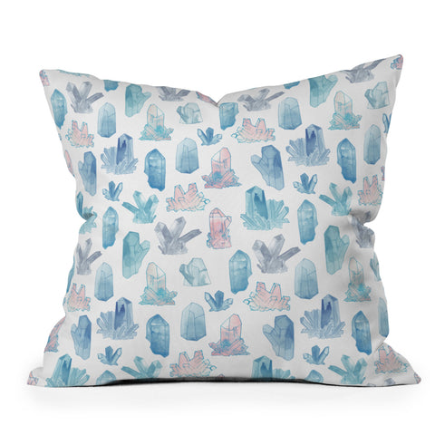 Dash and Ash Those Gems Though in Sunset Outdoor Throw Pillow