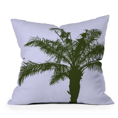 Deb Haugen Olive Palm Outdoor Throw Pillow
