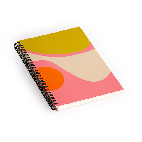 DESIGN d´annick abstract composition modern Spiral Notebook