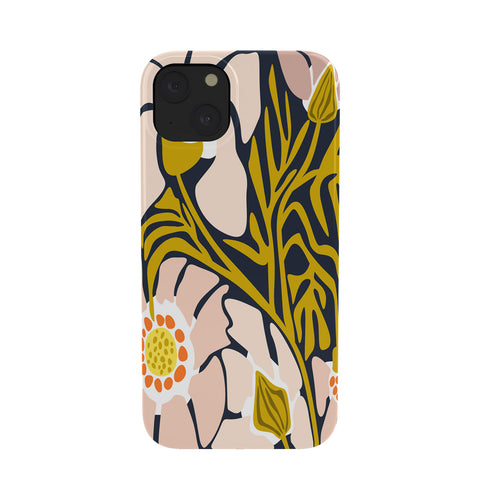 DESIGN d´annick Backyard flower modern floral Phone Case
