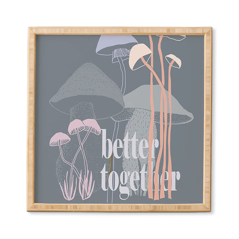 DESIGN d´annick better together II Framed Wall Art