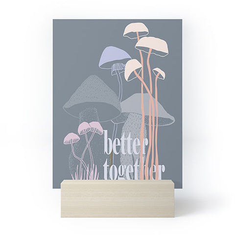 DESIGN d´annick better together II Mini Art Print