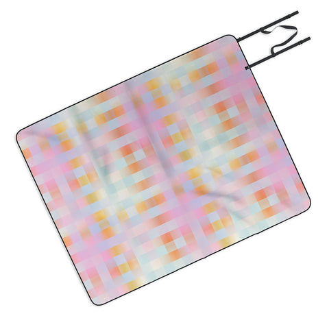 DESIGN d´annick Blurred Plaid Picnic Blanket