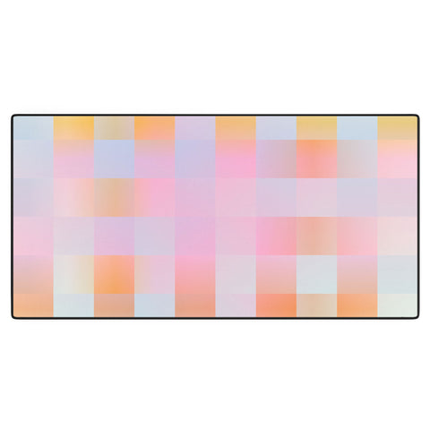 DESIGN d´annick Blurred Plaid Desk Mat