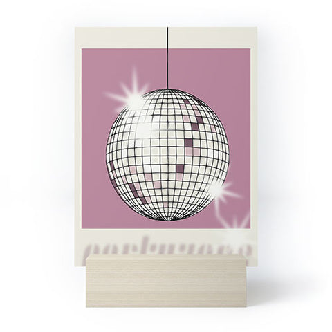 DESIGN d´annick Celebrate the 80s Partyzone pink Mini Art Print