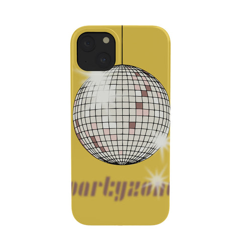 DESIGN d´annick Celebrate the 80s Partyzone yellow Phone Case