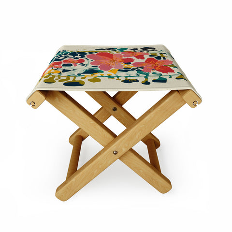 DESIGN d´annick colorful orchid Folding Stool
