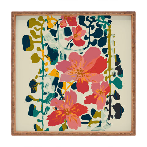 DESIGN d´annick colorful orchid Square Tray