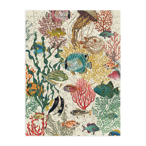 DESIGN d´annick coral reef deep silence Puzzle
