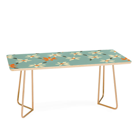 DESIGN d´annick Daily pattern Retro Flower No1 Coffee Table