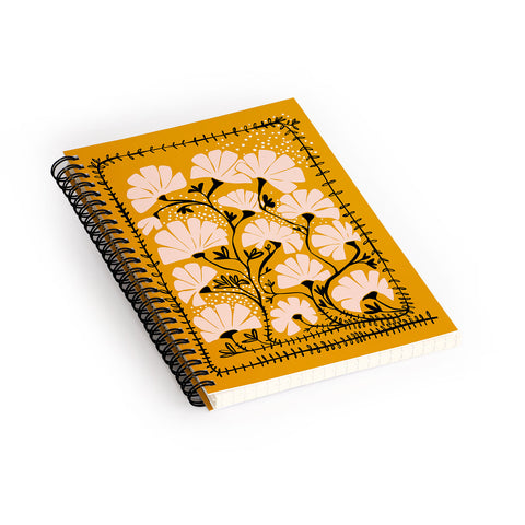 DESIGN d´annick Ever blooming good vibes Spiral Notebook