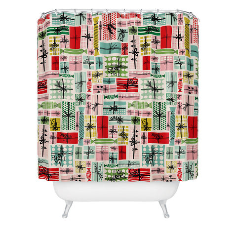 DESIGN d´annick Favorite gift wrapped Shower Curtain