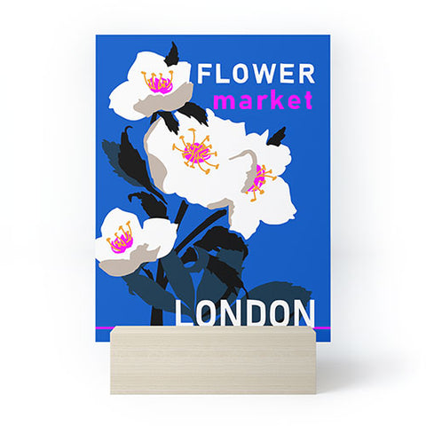 DESIGN d´annick Flower Market London I Mini Art Print