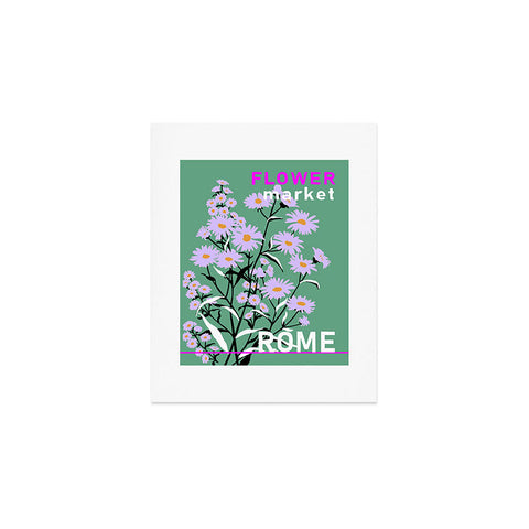 DESIGN d´annick Flower Market Rome Art Print