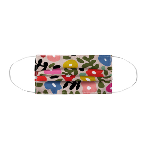 DESIGN d´annick Flower meadow in muted colours Face Mask