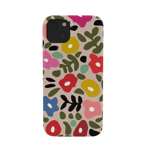 DESIGN d´annick Flower meadow in muted colours Phone Case