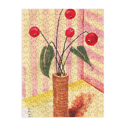 DESIGN d´annick Flowers in a vase 1 Puzzle