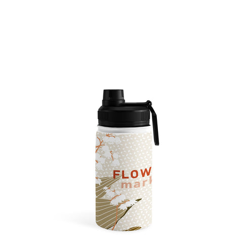 DESIGN d´annick Flowers market lily of the valley Water Bottle