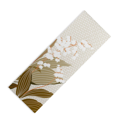 DESIGN d´annick Flowers market lily of the valley Yoga Mat