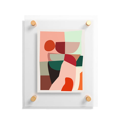 DESIGN d´annick Geometric shapes Floating Acrylic Print
