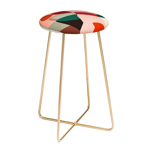 DESIGN d´annick Geometric shapes Counter Stool