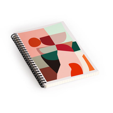 DESIGN d´annick Geometric shapes Spiral Notebook