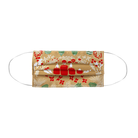 DESIGN d´annick happy holidays christmas greetings Face Mask