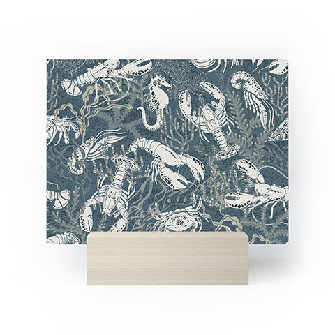 DESIGN d´annick Lobster and friends Mini Art Print