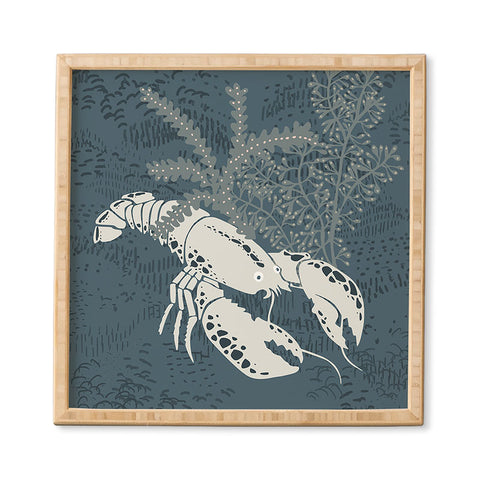 DESIGN d´annick Lobster II Framed Wall Art