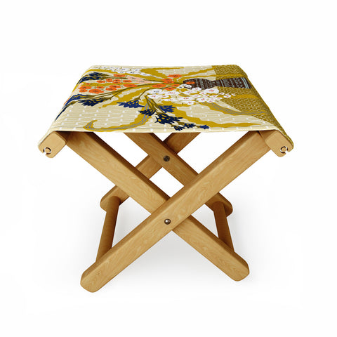 DESIGN d´annick Matisse Flower Vase modern Ill Folding Stool