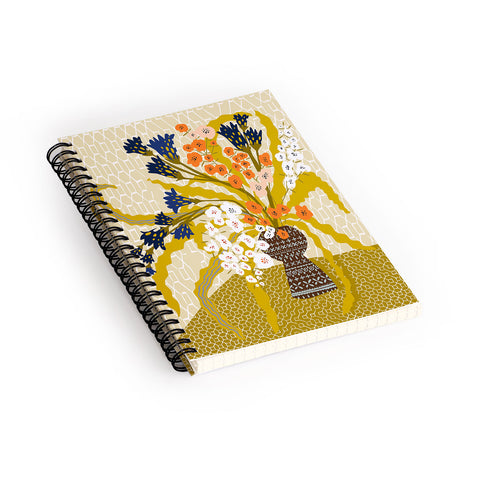 DESIGN d´annick Matisse Flower Vase modern Ill Spiral Notebook