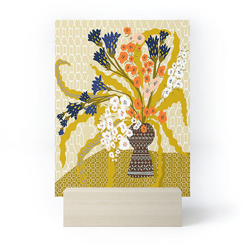 DESIGN d´annick Matisse Flower Vase modern Ill Mini Art Print