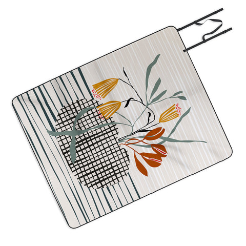 DESIGN d´annick midcentury plant pot Picnic Blanket