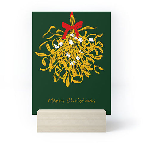 DESIGN d´annick Mistletoe for Christmas Mini Art Print